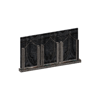 Prévia 3D de Arcatura cega gótica