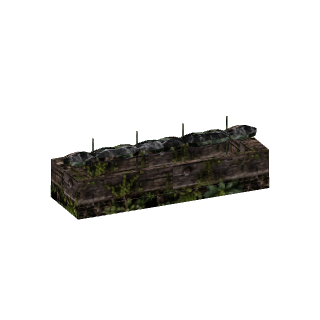 Prévia 3D de Caixa de ervas de parede